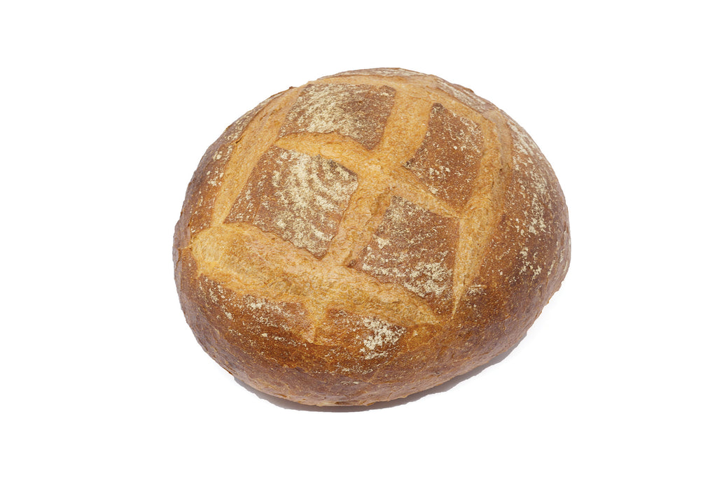 Photo of whole loaf of pan de campagne